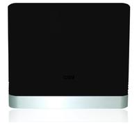 CGV 11528 Antenne d'interieur An-Reglisse CE Red TNT HD - Filtre 4G - Plate - Haute performance - Noir laque