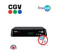 CGV DÉCODEUR SATELLITE HD E-SAT HD-W4 (SANS CARTE FRANSAT)