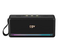 CGV | SolidVibe Max Enceinte Bluetooth Portable puissante, subwoofer intégré, TWS, LED-Show et 8h d'autonomie