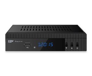 CGV etimo 2T-C Recepteur/enregisteur TNT HD Double Tuner NOIR | Réception des chaînes étrangères et locale de la TNT