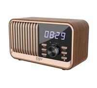 Radio FM portable - CVG - BeBop FM - Bluetooth - Batterie intégrée - Bois