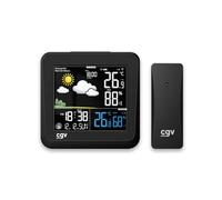 CGV Station météo sans fil MY METEO-1NC — Thermo/Hygro/Baro Intérieur/Extérieur, Écran LCD tactile