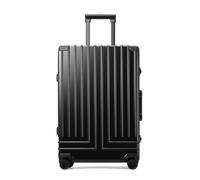 CGZCEICAN Valise à roulettes Moderne et Portable avec Cadre en Aluminium, Valise à roulettes for PC de 24/26 Pouces avec Serrure TSA, boîte à Bagages for Voyage d'affaires/1646(A,26in)