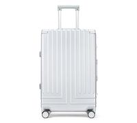 CGZCEICAN Valise à roulettes Moderne et Portable avec Cadre en Aluminium, Valise à roulettes for PC de 24/26 Pouces avec Serrure TSA, boîte à Bagages for Voyage d'affaires/1646(C,24in)