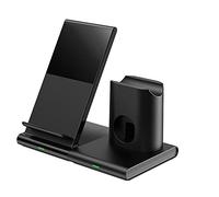 CGZZ Charge sans Fil, 3 en 1 Chargeur Induction Pliable Compatible avec i Ph.One 14/13/12/11Pro/Pro Max/XS/X