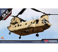 CH-47D/F/J/HC.Mk.1 Hélicoptère Des 4 Nations Maquette Plastique 1:144 ACADEMY