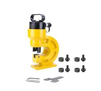 CH-60 / CH-60L Hydraulic Hole Punching Tool 31T, 95mm Throat Depth, Metal Hole Digger for Iron, Copper, Aluminum, Stainless Steel Plate (CH-60L)