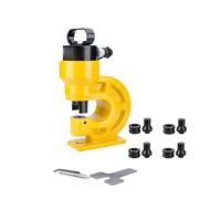CH-60 / CH-60L Hydraulic Hole Punching Tool 31T, 95mm Throat Depth, Metal Hole Digger for Iron, Copper, Aluminum, Stainless Steel Plate (CH-60)
