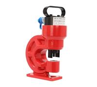 CH-60 Perforatrice hydraulique, 31 T, outil de perforation hydraulique, 3/8", 1/2", 5/8", 3/4", convient pour l'industrie électrique, les chantiers, la construction de ponts, etc. (rouge)