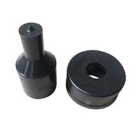 CH-70/CH-60 Hydraulic Round Hole Punch Die Set, Durable Replacement Dies for Metal Stamping and Sheet Metal Working Tools, for Steel Sheet, Copper Plate. (CH-60,9mm diameter)