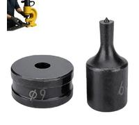 CH-70 Hydraulic Round Hole Punch Die Set, Precision & Durable Hydraulic Punch Dies for Steel, Copper, Aluminum, Sheet Metal (8.5mm)