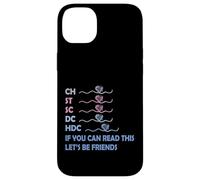 CH St SC DC HDC If You Can Read This Knitting Abréviation Coque pour iPhone 14 Plus