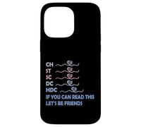 CH St SC DC HDC If You Can Read This Knitting Abréviation Coque pour iPhone 14 Pro Max