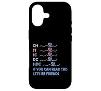 CH St SC DC HDC If You Can Read This Knitting Abréviation Coque pour iPhone 17