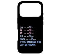 CH St SC DC HDC If You Can Read This Knitting Abréviation Coque pour iPhone 17 Pro
