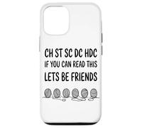 Ch St SC DC Hdc If You Yarn Hook Abbreviation du Motif Coque pour iPhone 12/12 Pro
