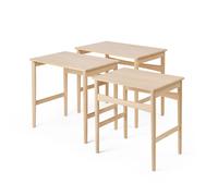 CH004 Nesting Tables tables d'appoint set de 3 Carl Hansen & Søn Chêne huilé - 5715230780169