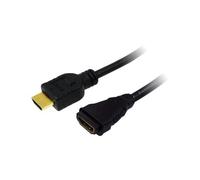 [CH0056] LOGILINK rallonge HDMI 1.4, noir , 2,0m