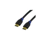 Câble de raccordement LogiLink HDMI Fiche mâle HDMI-A, Fiche mâle HDMI-A 15.00 m noir CH0067 4K UHD, canal de retour audio, contacts dorés Câble HDMI
