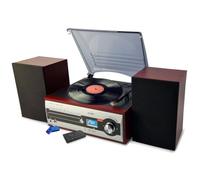 CH14E Chaine HiFi 80W Vinyle CD Bluetooth FM USB clé USB 32Go