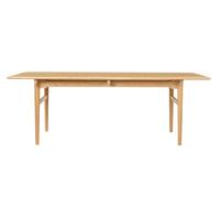 CH327 Table L 248 cm Carl Hansen & Søn Plaque d'insertion offerte ! - 5714413897311