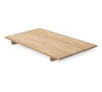 CH337I Plateau pour table de salle à manger ovale extensible Chêne Huile Blanche Carl Hansen & Søn - 5714413896086