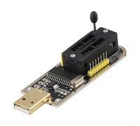 CH341A Module de programmation USB pour microcontrôleurs flash série 24/25 avec port série UART et interface SPI
