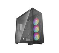 DeepCool – Boîtier moyen tour – CH780 – Noir, RGB, verre trempé