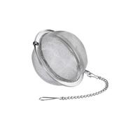 Cha Cult - Boule à Thé Inox Ø 5 cm - Maillage Fin avec Chaînette - Infuseur à Thé Réutilisable, Durable & Éco-Responsable - Accessoire pour Tasse, Mug ou Théière