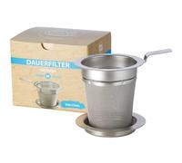 Cha Cult - Infuseur à Thé Inox Ø 6 cm - Maillage Fin avec Couvercle Égouttoir - Filtre Réutilisable, Durable & Éco-Responsable pour Tasse, Mug ou Théière