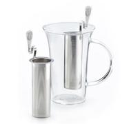 Cha Cult - Infuseur Long Inox Ø 3,5 cm x H 11 cm - Maillage Fin pour Thermos, Bouteilles & Carafes - Filtre Réutilisable, Durable & Éco-Responsable