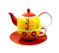 Cha Cult Tea-for-One Danja Théière et Tasses
