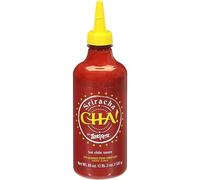 Cha Sriracha Hot Chile Sauce18 Ounce Bottle (Pack of 3)
