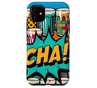 Cha! Thé Chai Indien rétro pour Amoureux de la Culture Coque pour iPhone 11