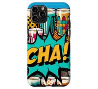 Cha! Thé Chai Indien rétro pour Amoureux de la Culture Coque pour iPhone 11 Pro