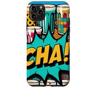 Cha! Thé Chai Indien rétro pour Amoureux de la Culture Coque pour iPhone 11 Pro Max