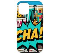 Cha! Thé Chai Indien rétro pour Amoureux de la Culture Coque pour iPhone 12/12 Pro