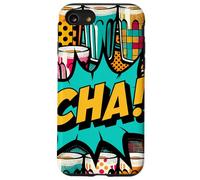 Cha! Thé Chai Indien rétro pour Amoureux de la Culture Coque pour iPhone SE (2020) / 7/8