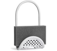Chaas-Umbra Sling Caddy. Porte-Éponge Sling. En Plastique Souple. Coloris Blanc. Dimension 26x11x0.8cm.