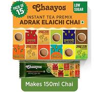 Chaayos Instant Adrak Elaichi Premix - 15 Sachets, 180g