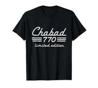 Chabad 770 Jewish Limited Edition Hasidic Loubavitch Rebbe T-Shirt Graphique avec Valeur