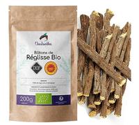 Chabiothé - Bâtons de Réglisse BIO 200g - origine Italie, Calabre - minimum 25 bâtons