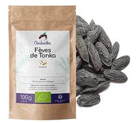 Chabiothé Fèves de Tonka Bio 1 kg - sachet au kilo - fève entière origine Brésil pour patisserie, chocolat et cuisine - Agriculture Biologique