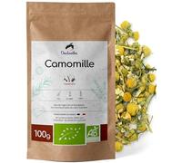 Chabiothé - Fleurs de Camomille BIO (Tisane Matricaria chamomilla L) 100g - infusion de matricaire conditionné en France
