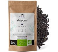 Chabiothé - Thé noir Assam Bio 200g - conditionné en France - sachet compostable