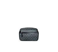 Chabrand Body-Bag Toile Enduite Cuir Noir