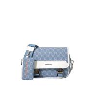 Chabrand Sacoche 85050718 Toile enduite et cuir 23 x 18 x 6 cm Bleu