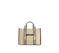 Chabrand Sac à main en paille Émilie Femme Grand Beige/Noir TU