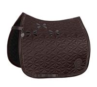 Chabraque de dressage Eskadron Mattgloss Bow Platinum 2024 Chabraque de dressage Teak Brown DL