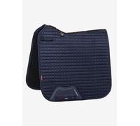 Chabraque de dressage LeMieux LM Luxury Dressage Square Classic Navy L / sang chaud